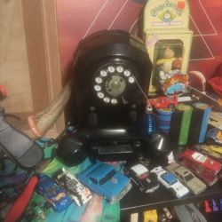 Vintage Wall Phone Decor 