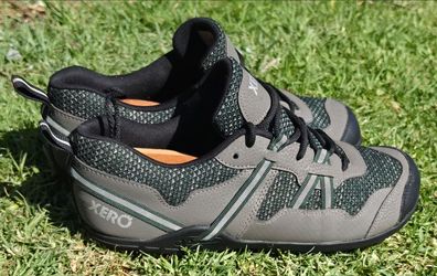 Xero Forza Runners Womens Size 10 Gray Barefoot Minimalist Lace Up Road Runners