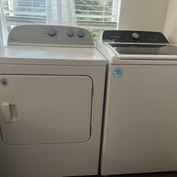 Whirlpool Washer 2 In 1 And a Electric Whirlpool Dryer 