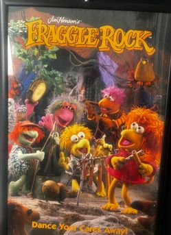 Jim Henson's Fraggle Rock Framed Poster