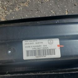 2011-2017 OEM Porsche Cayenne Rear Bumper Reinforcement Impact Bar