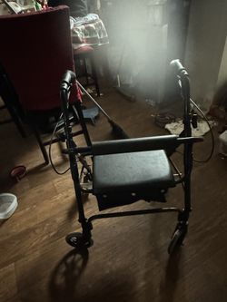 Walker With Seat
