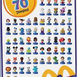 Disney 70th Anniversary Mc Donald’s Happy Meal Toys