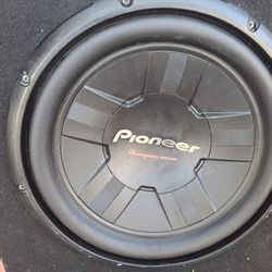 ONE SPEAKER UNA BOSINA PIONEER CHAMPIONS SERIE DOBLE BOBINA 12 INCHES GOOD CONDICIÓN ABLO ESPAÑOL