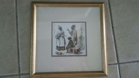 New picture with professional done frame