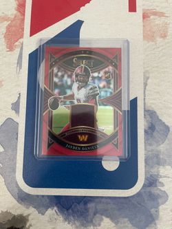 Jayden Daniel’s Patch RC Red Select 2024