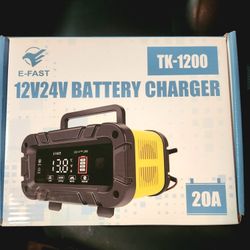 E-Fast 12V24V Battery Charger 