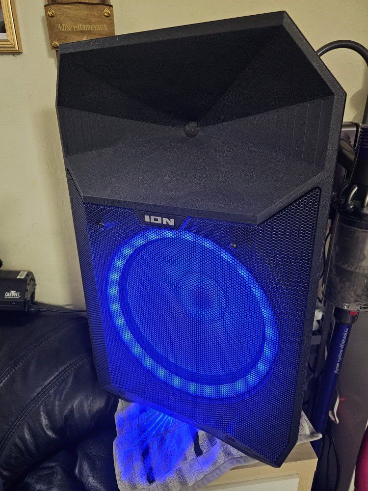Ion Total PA Live Bluetooth Karaoke Lights Speaker