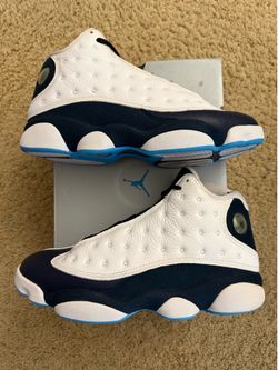 Size 9 (Pre owned, comes with original box) - Air Jordan 13 retro obsidian