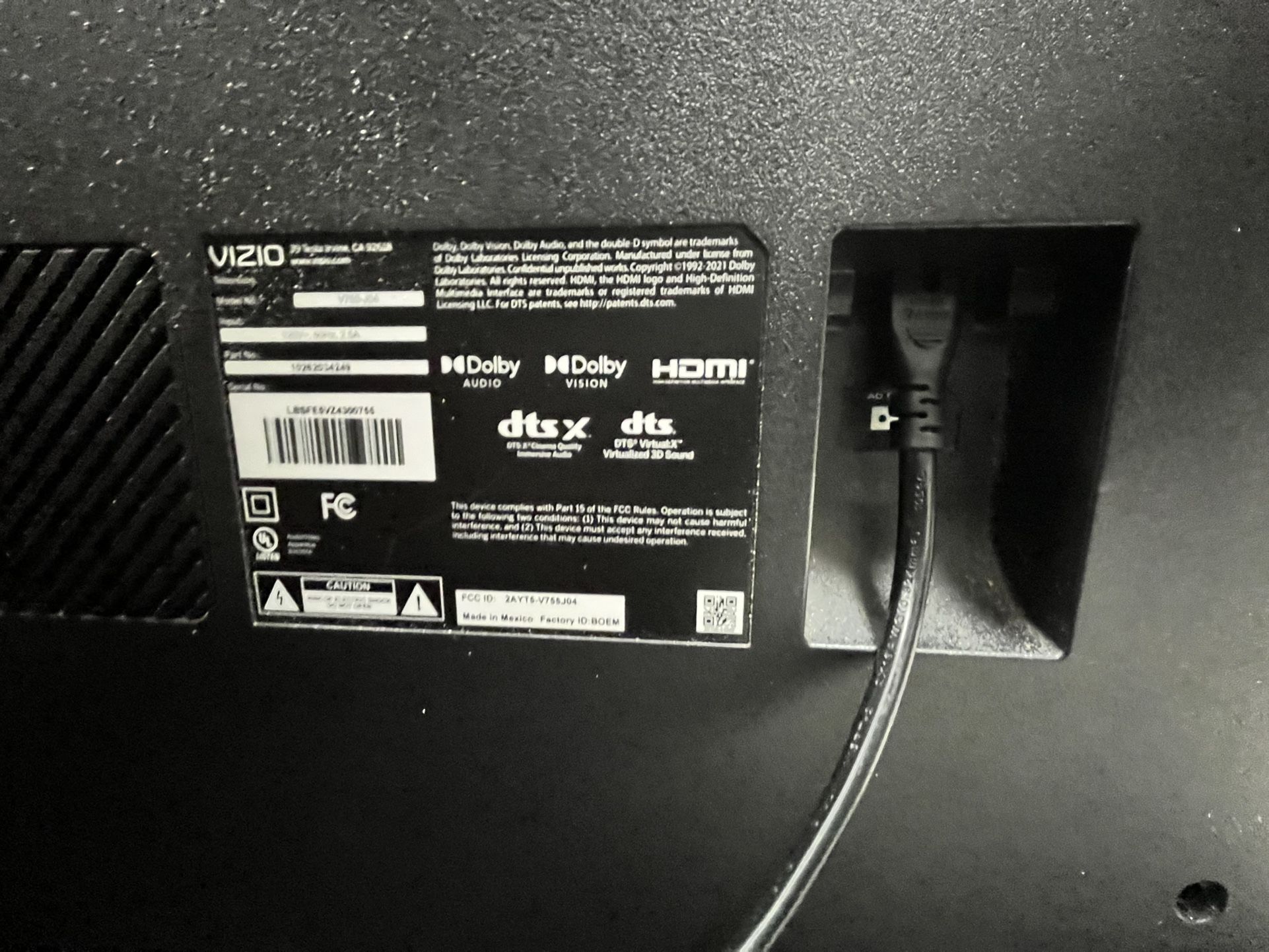 75 Inch Vizio Tv