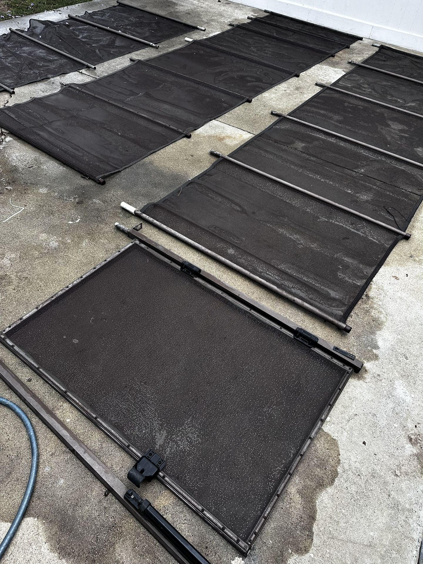Pool fence mesh