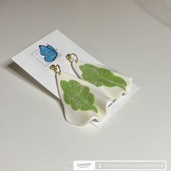 Polymer clay earrings