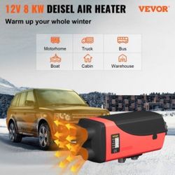 Diesel Air Heater 8KW Diesel Parking Heater 12V Diesel Heater Muffler with Knob