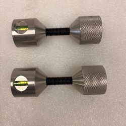 2pcs Flange Two Hole Alignment Pins Kit Stainless Steel - 1-5/8'' Diameter