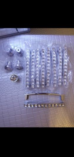 New Swarovski crystal drawer pulls