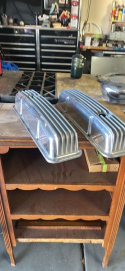 RCB SMALL BLOCK CHEVY CAST ALUMINUM VALAVR COVERS