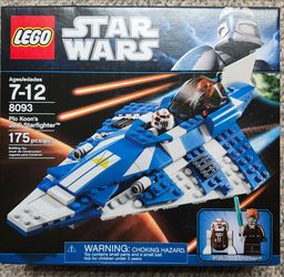 Star Wars Lego Set #8093 - Plo Koons Jedi Starfighter