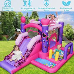Inflatable Bounce House With Slide 