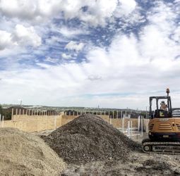 Base transport and bobcat work