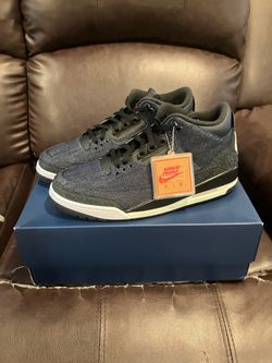 Nike Air Jordan 3 Retro Levi Indigo Size 11.5