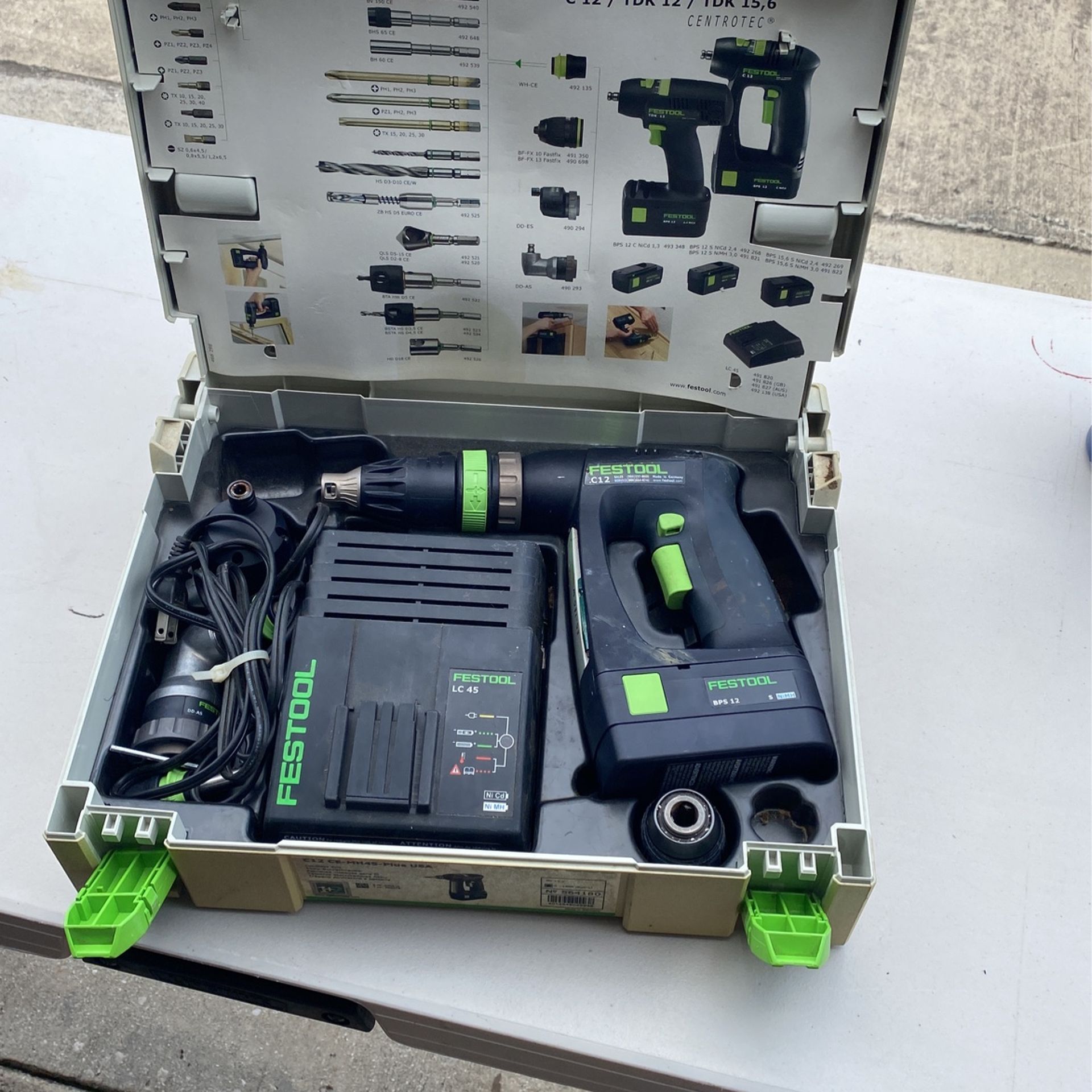 Festool C12 Cordless Drill