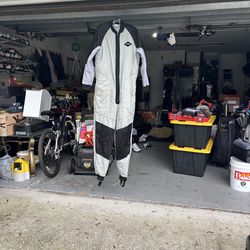 Bare diving suit and Henderson diving shoes