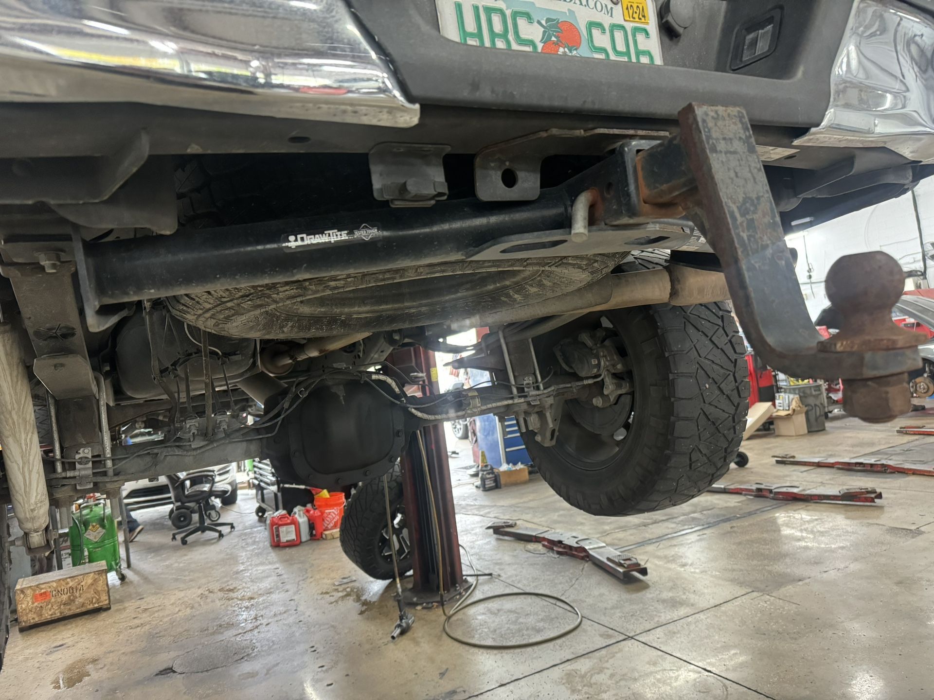 Trailer Hitch Installing 