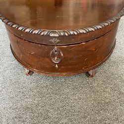 Vintage Wooden Flatwear Storage Box