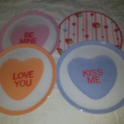 Romantic Love Plates Great For February 14