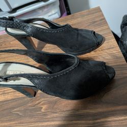 Prada Open Toe Heels