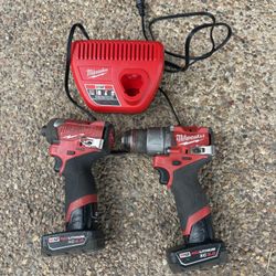 Milwaukee m12 Fuel Impact and Drill