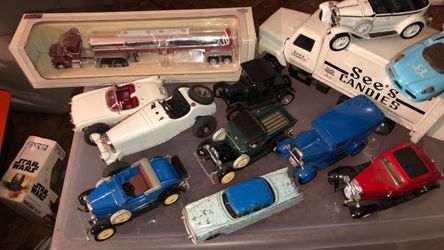 Old toy cars