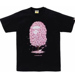 BAPE Sakura Tee Black