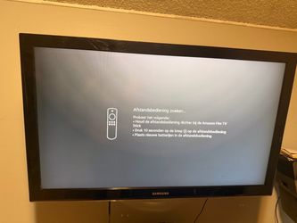 Samsung tv and amazon stick (no remotes)