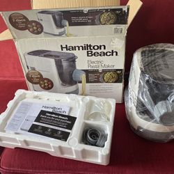 Hamilton Beach Pasta Maker