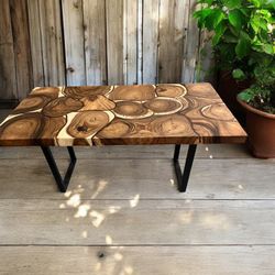 Unique Monkey Wood Kitchen Table Or Desk
