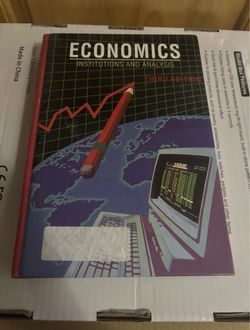 Economics: Institutions and Analysis Third Edition! Antell/Harris AMSCO