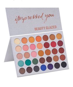 Amyre Beauty Cosmetics Beauty Glazed 35 Color Eyeshadow Palette