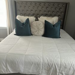King Bed Frame And Box Spring