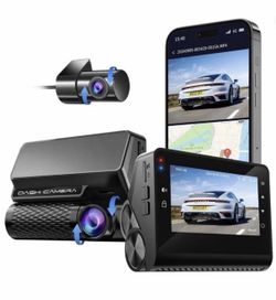 Ikopo 4K car dash cam recorder new in plastic sealed
