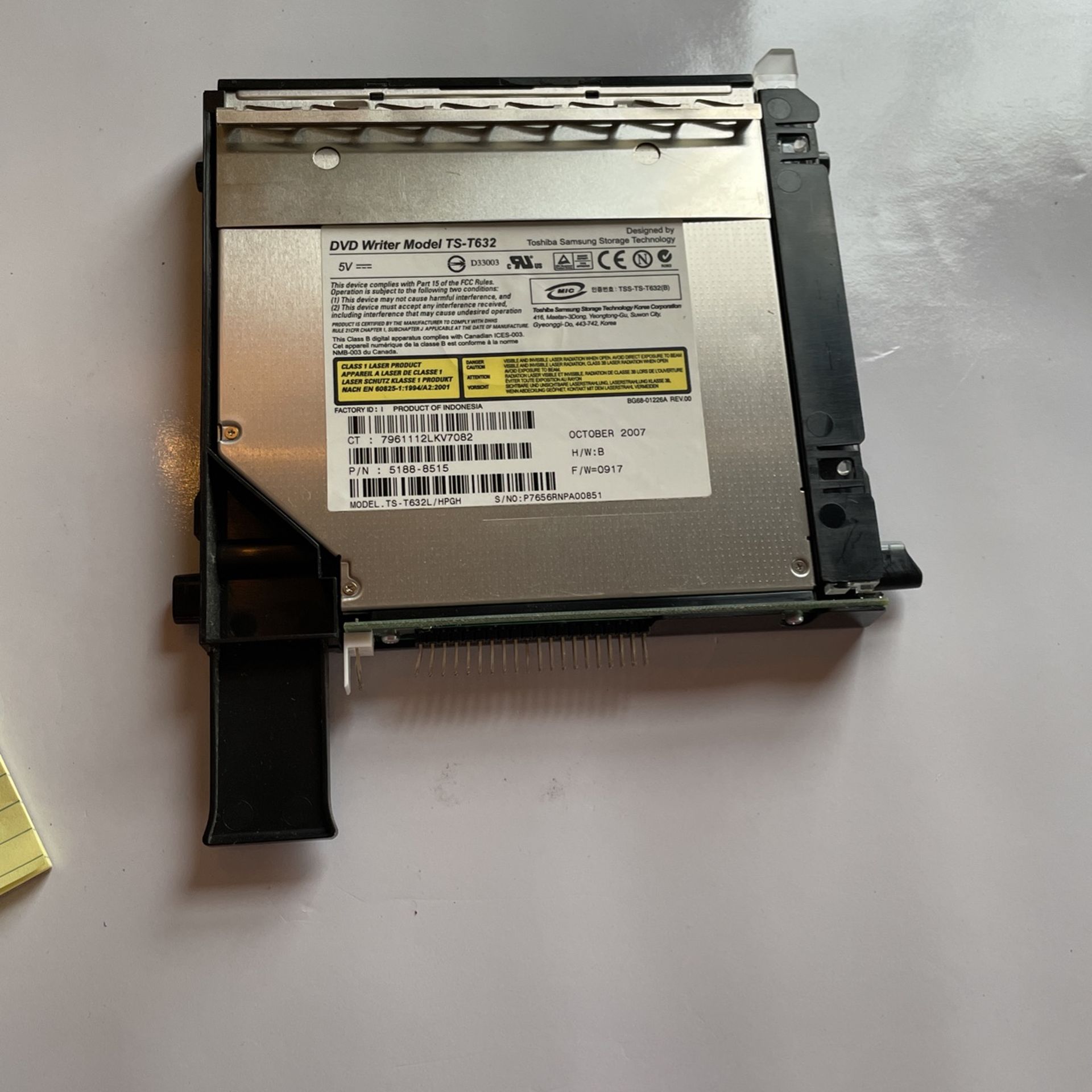 DVD Model Number:TS-T632