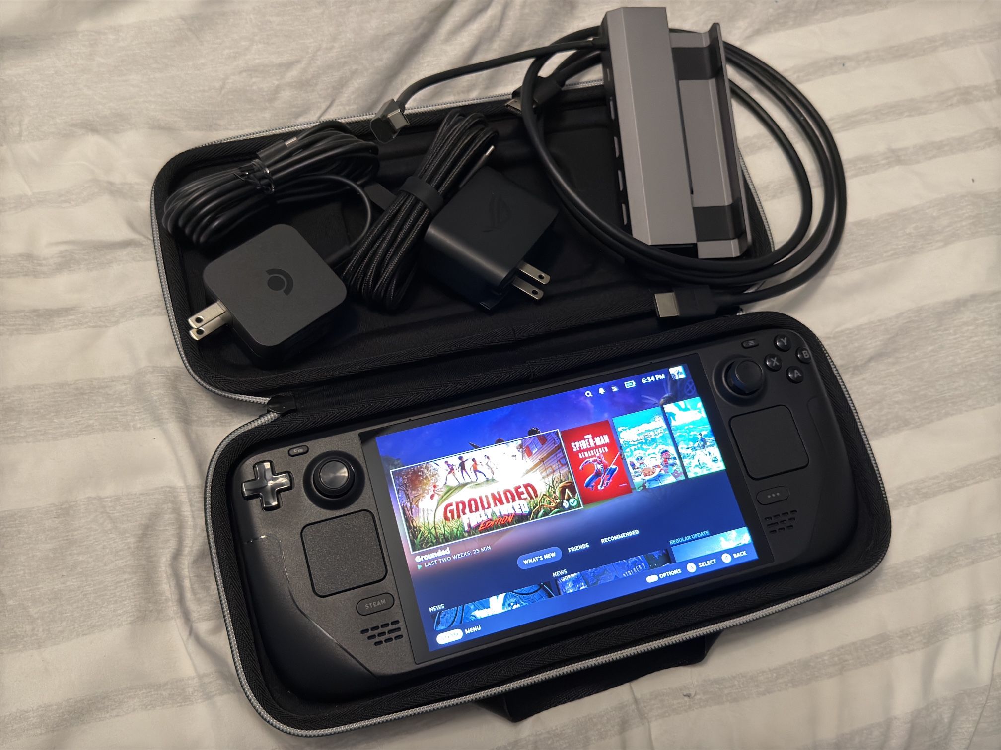 Steam Deck OLED 2TB with Case And Accessories