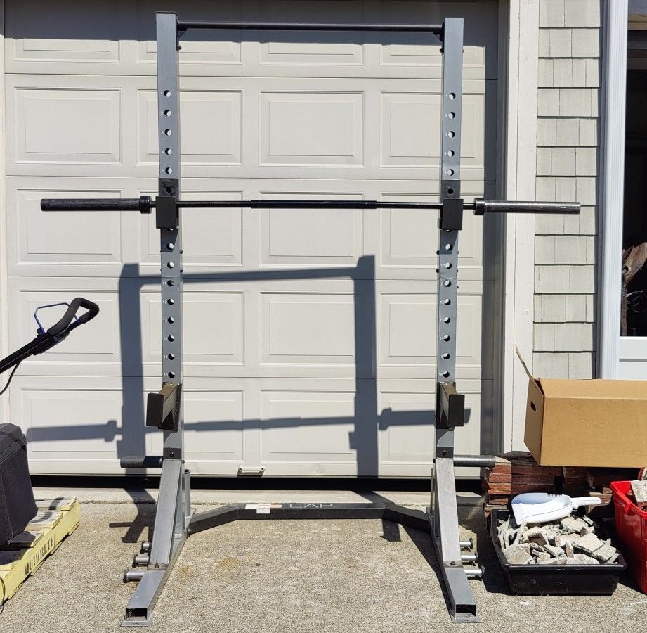 Squat Rack And Bench