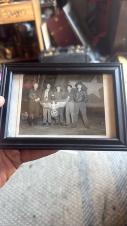 Framed authentic world war 2 Air Force image