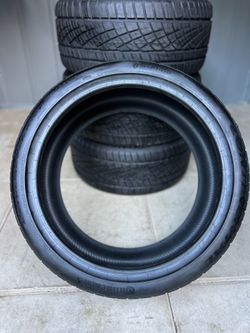 Set of Continental ExtremeContact (255/35/19)(Used)