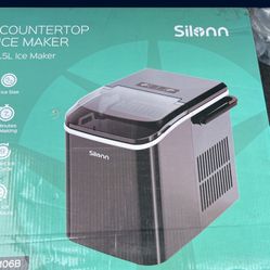 New Countertop Ice Maker Bullet , Self-Cleaning, One-Click Operation, 