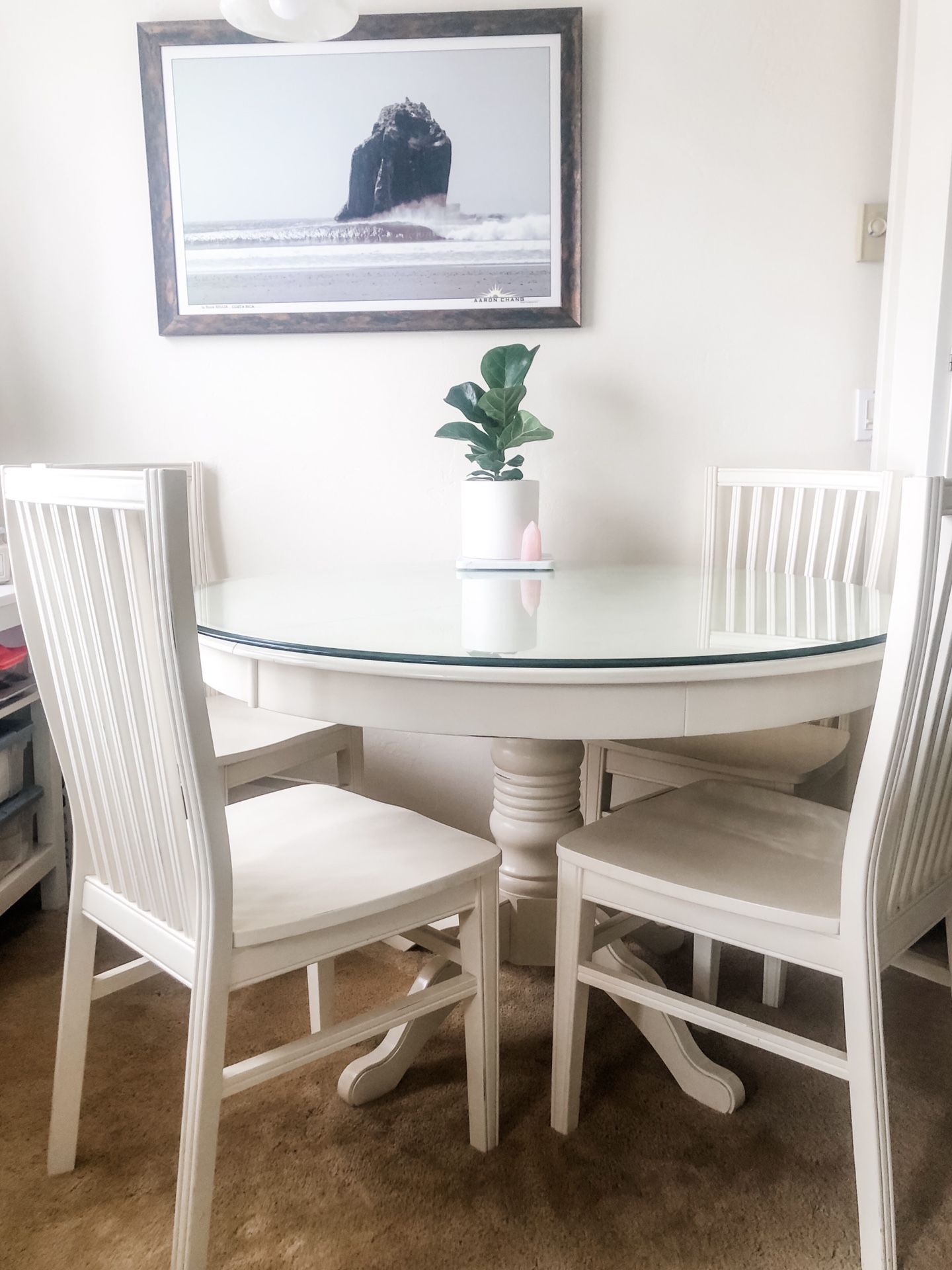 Pier 1 White Ronan Dining Table