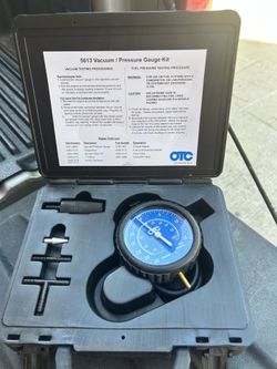 OTC  vacuum /pressure gauge kit
