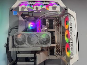 All White Gaming PC