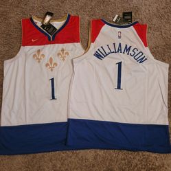 🔥🔥#1 Zion Williamson Jersey XL &XXL 50$
Brand NEW
All Stitched
